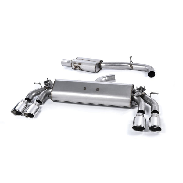 Milltek Sport Resonated Cat-Back Exhaust for Audi S3 8V (2013–2018)