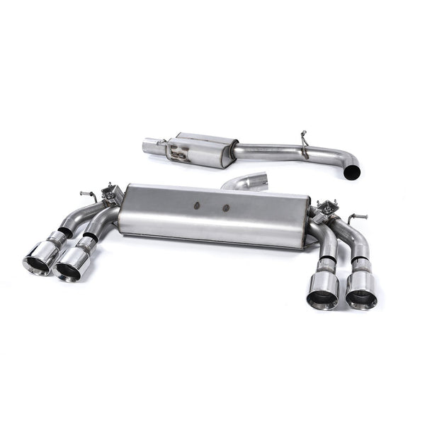 Milltek Sport Resonated Cat-Back Exhaust (SSXAU421) for Audi S3 8V (2013–2018)
