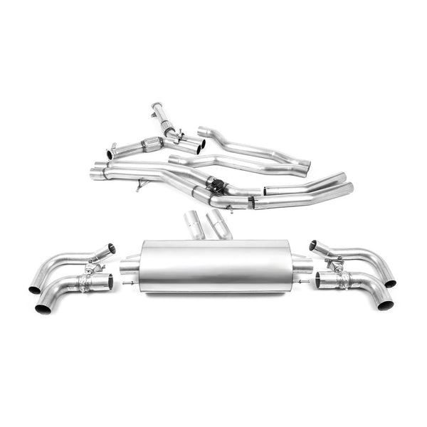 Milltek Sport Non-Resonated OPF Back Exhaust for Audi RSQ8 4M (2020–2026)