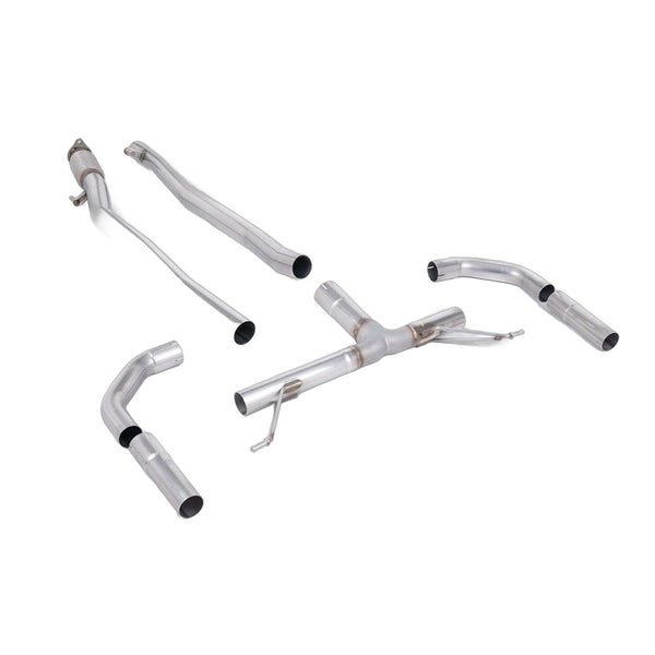 Milltek Sport Non-Resonated Cat-Back Exhaust for Mercedes-Benz A-Class W177, CLA-Class C118 (2019–2026)