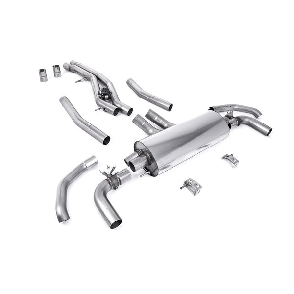 Milltek Sport Front Pipe Back Exhaust for Audi SQ7 4M, SQ8 4M (2020–2024)