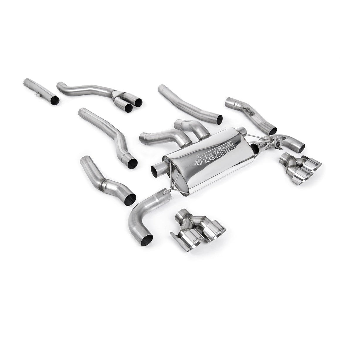 Milltek Sport Cat-Back Exhaust (SSXBM1253) for BMW 2 Series G42 (2022–2023)