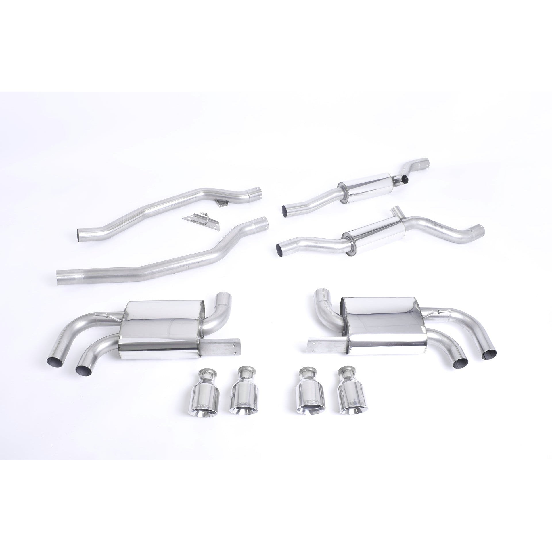 Milltek Sport Resonated Cat-Back Exhaust (SSXPO111) for Porsche Cayenne 92A (2010–2014)