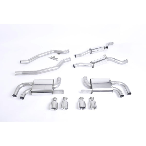 Milltek Sport Resonated Cat-Back Exhaust (SSXPO111) for Porsche Cayenne 92A (2010–2014)