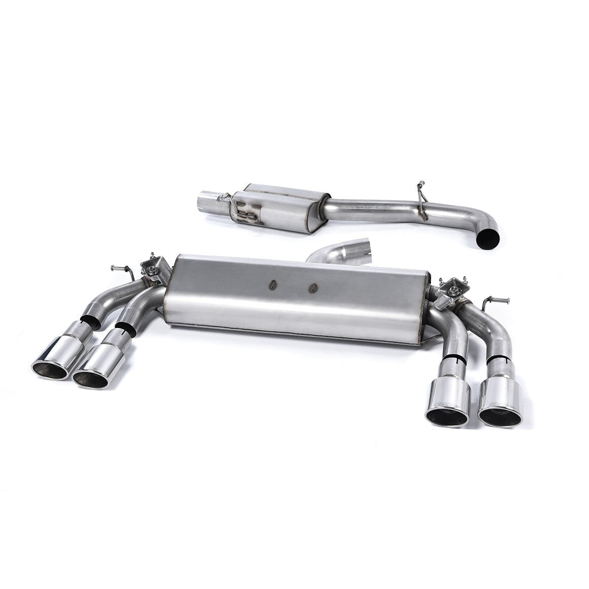 Milltek Sport Resonated Cat-Back Exhaust (SSXAU418) for Audi S3 8V (2013–2018)