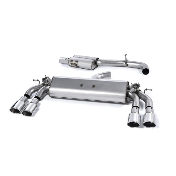 Milltek Sport Resonated Cat-Back Exhaust (SSXAU418) for Audi S3 8V (2013–2018)
