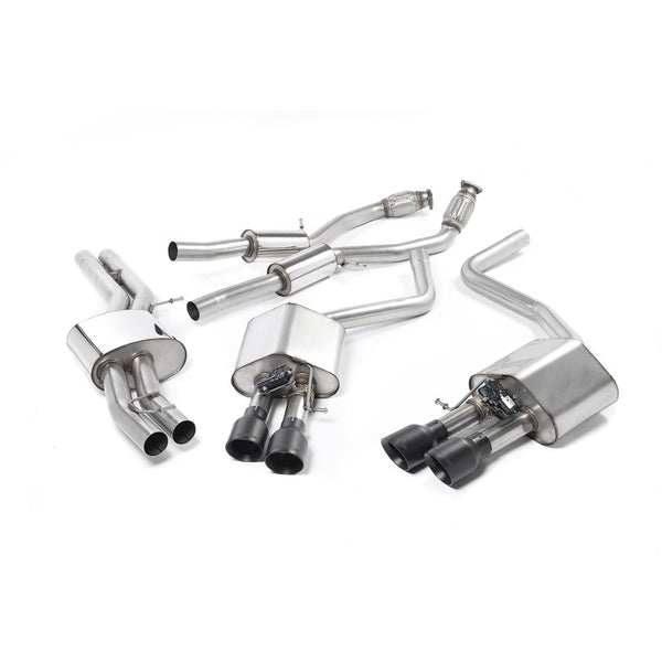 Milltek Sport Resonated Cat-Back Exhaust (SSXAU464) for Audi S8 D4 (2013–2018)