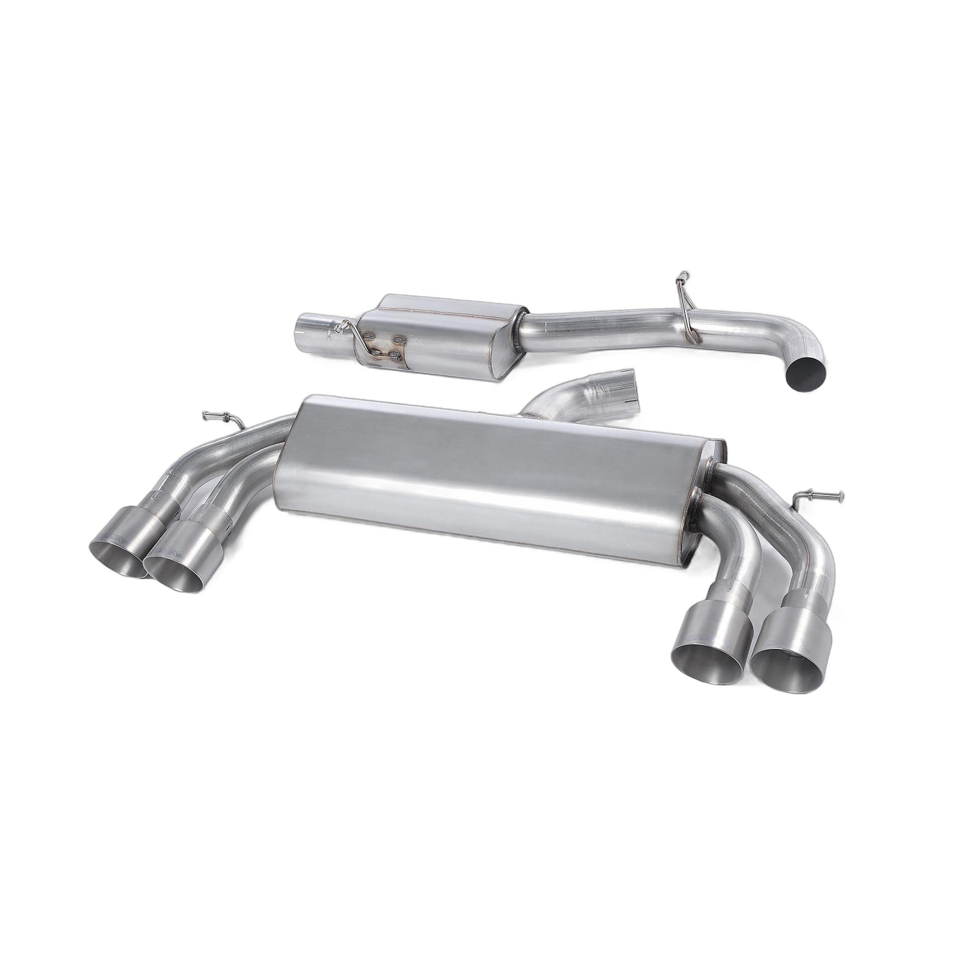 Milltek Sport Resonated Race Cat-Back Exhaust for Audi S3 8V (2013–2018)