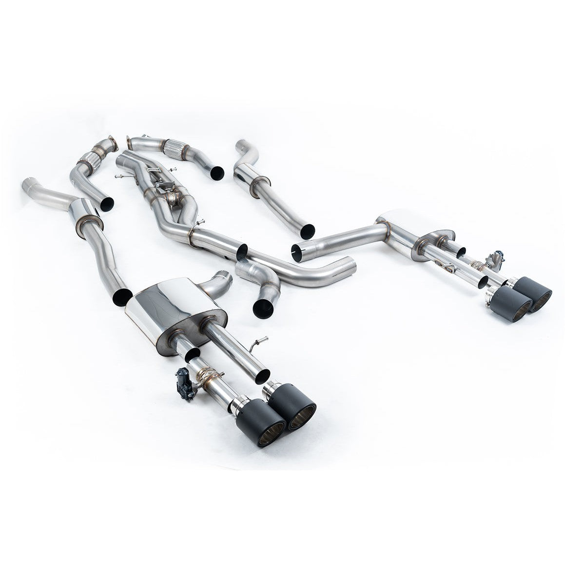 Milltek Sport 80mm Resonated OPF-Back Exhaust (SSXAU947) for Audi S8 D5 (2020–2026)