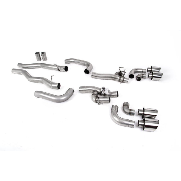 Milltek Sport 80mm Valved OPF/GPF Back System (SSXBM1185) for BMW M8 F91 / F92 / F93 (2020–2026)