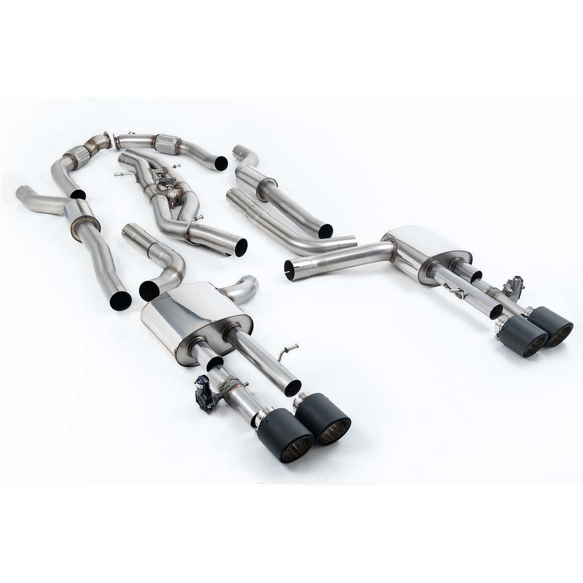 Milltek Sport 80mm Resonated Cat-Back Exhaust (SSXAU1064) for Audi S8 D5 (2020–2026)