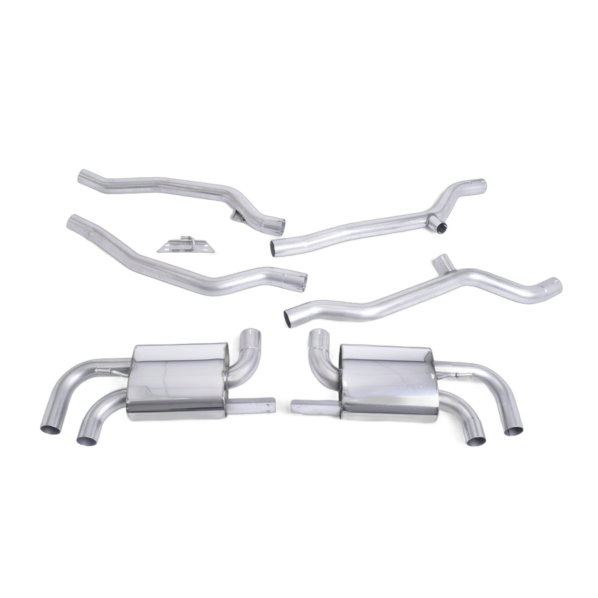 Milltek Sport Non-Resonated Cat-Back Exhaust (SSXPO108) for Porsche Cayenne 92A (2010–2014)