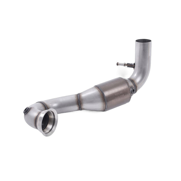 Milltek Sport Large Bore Downpipe Hi-Flow Sports Cat for Mercedes-Benz A-Class W176, CLA-Class C117 (2012–2018)