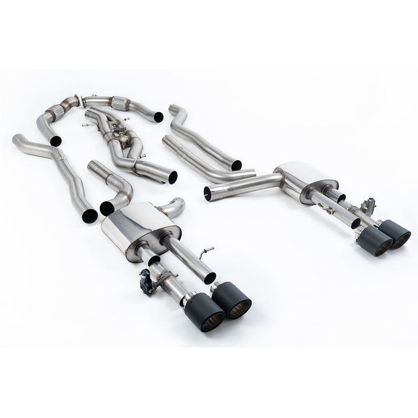 Milltek Sport 80mm Non-Resonated Cat-Back Exhaust (SSXAU1069) for Audi S8 D5 (2020–2026)