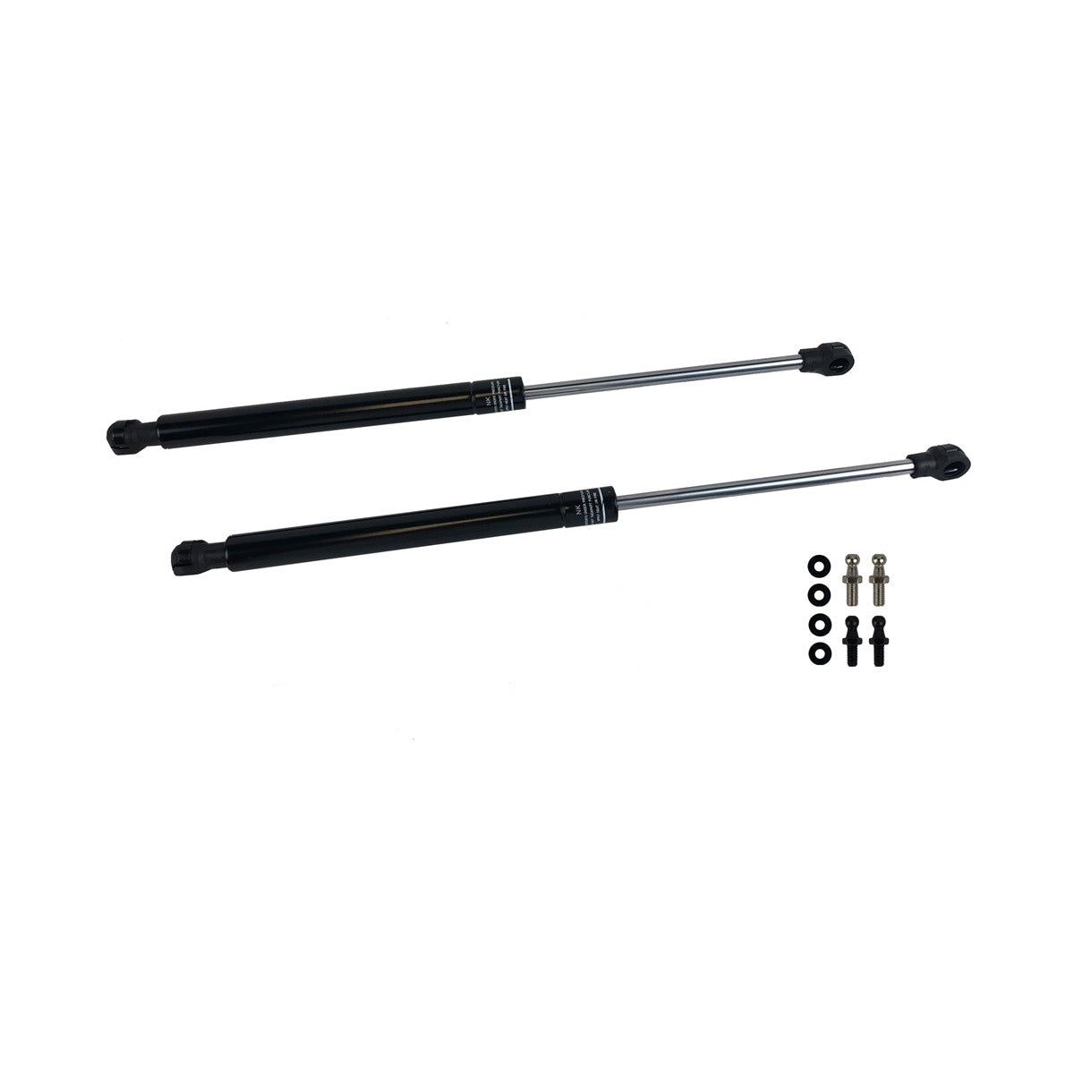 Phase 2 Motortrend Black Series Engine Hood Dampers for Volkswagen Golf MK3 (1992–2000)