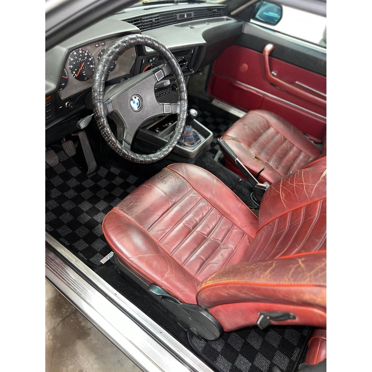 Phase 2 Motortrend Race Floor Mats for BMW 6 Series E24 Coupe (1977–1989)
