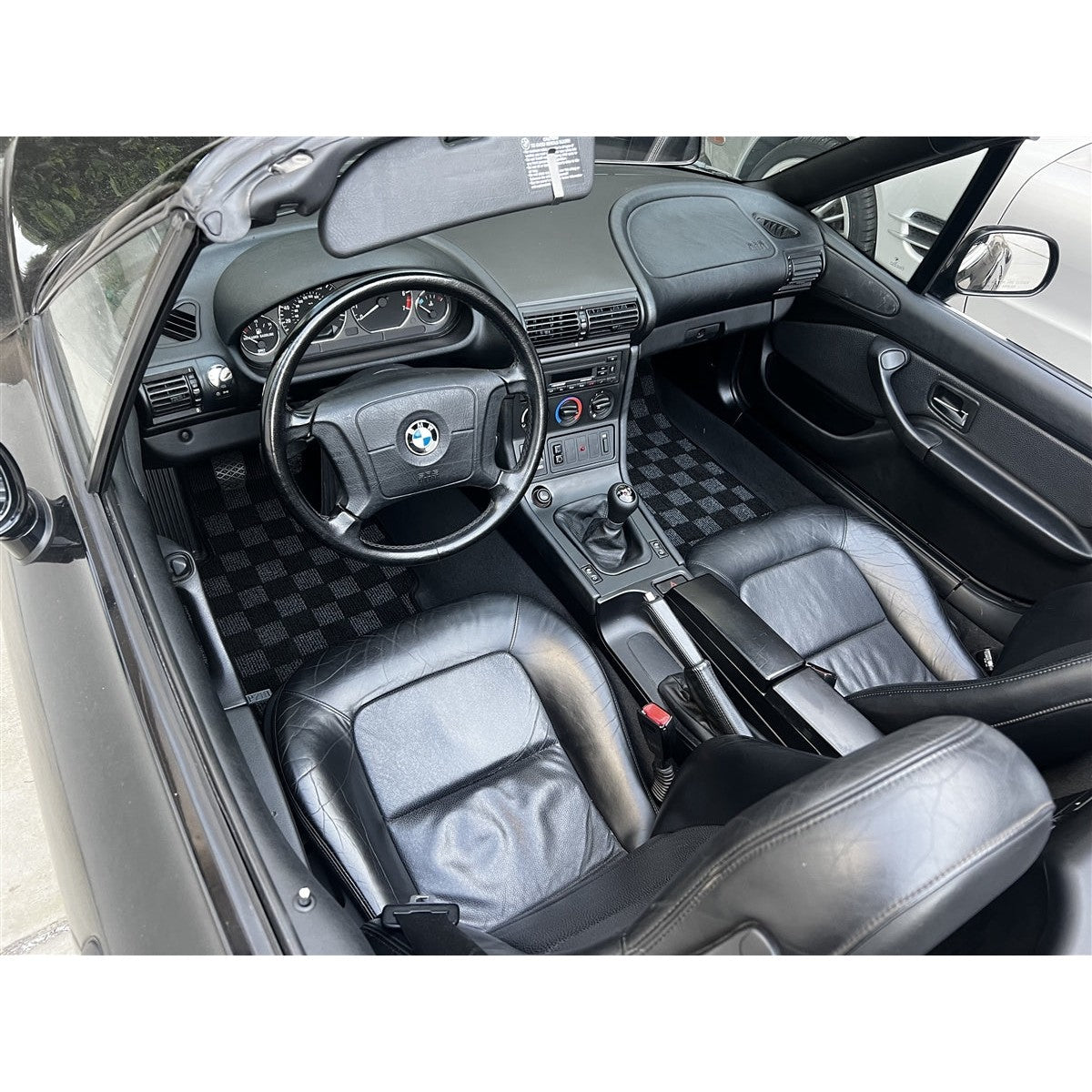 Phase 2 Motortrend Race Floor Mats for BMW Z3 Roadster / Coupe (1996–2002)