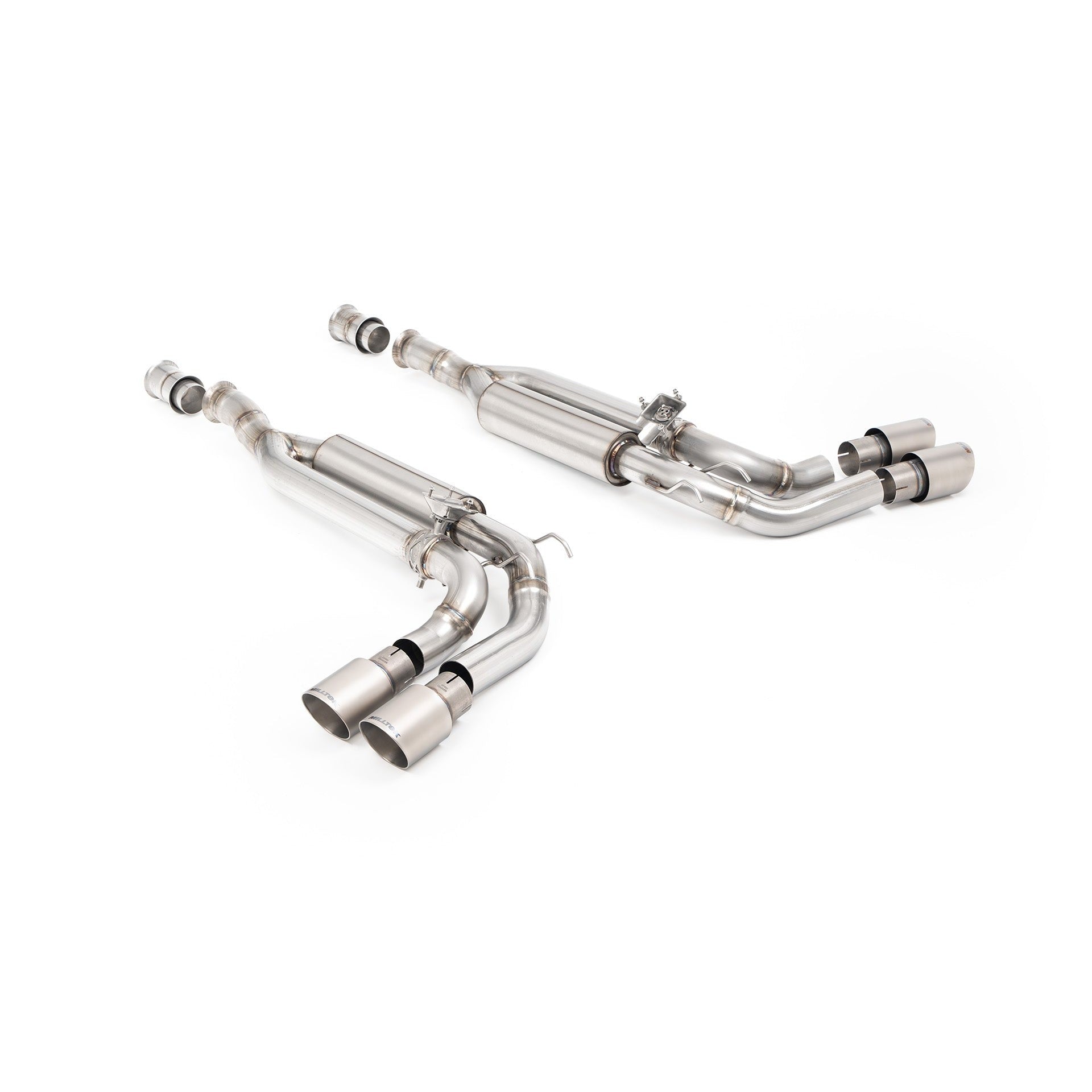Milltek Sport Valved Cat-Back Exhaust - Brushed Titanium Tips for Mercedes-Benz G-Class W465 (2024–2026)