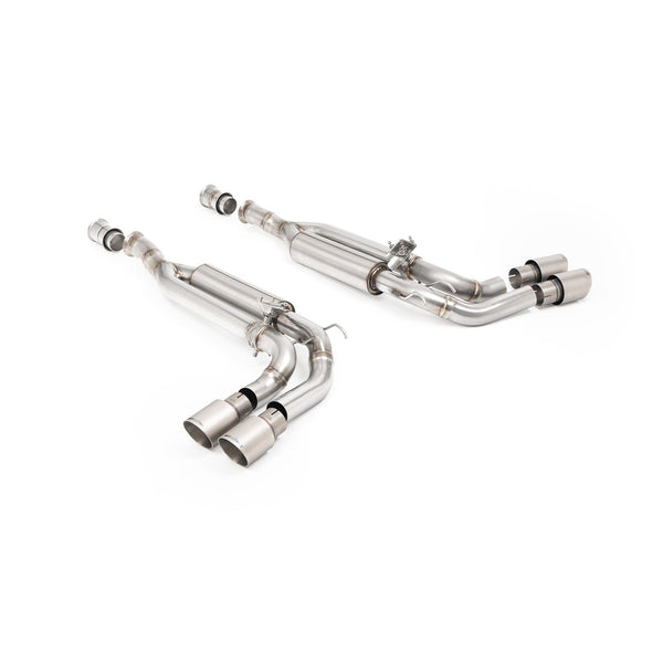 Milltek Sport Valved Cat-Back Exhaust - Brushed Titanium Tips for Mercedes-Benz G-Class W465 (2024–2026)
