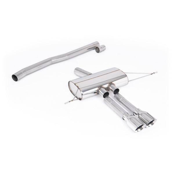 Milltek Sport Non-Resonated Cat-Back Exhaust - Polished Tips for Mini Cooper F66 (2024–2026)