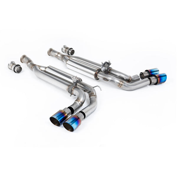 Milltek Sport Valved Cat-Back Exhaust - Burnt/Blue Titanium Tips for Mercedes-Benz G-Class W463 (2019–2023)