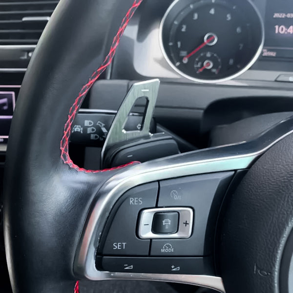 Billet Aluminum Paddle Shifters (V3) for Golf MK7/7.5, Jetta GLI, Scirocco, Polo