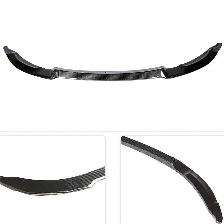 Carbon Fiber Front Bumper Lip Splitter for BMW F80 M3, F82/F83 M4 (2014-2019) - EuroSpeed