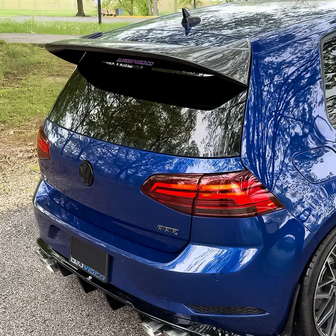 Carbon Fiber ES Style Rear Spoiler Wing for Volkswagen Golf GTI/R MK7/MK7.5