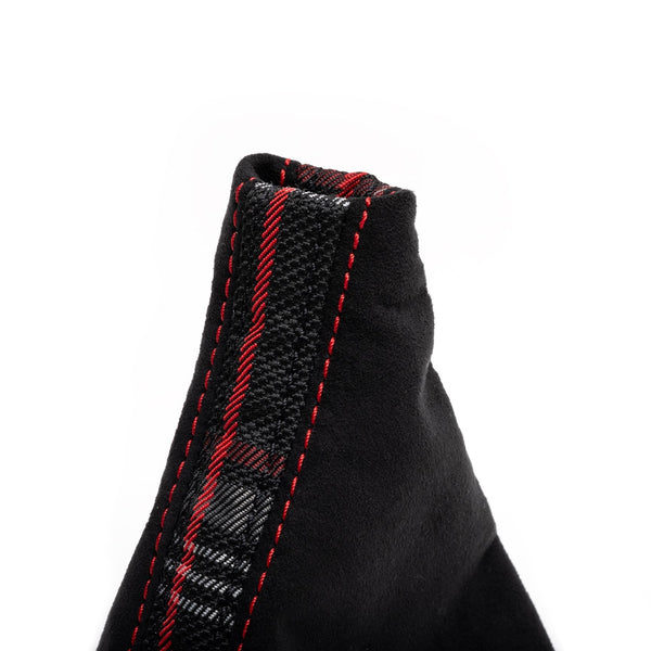 BFI Manual Shift Boot, Clark Plaid Inlay for Volkswagen Golf MK7 / MK7.5 (2013–2020)