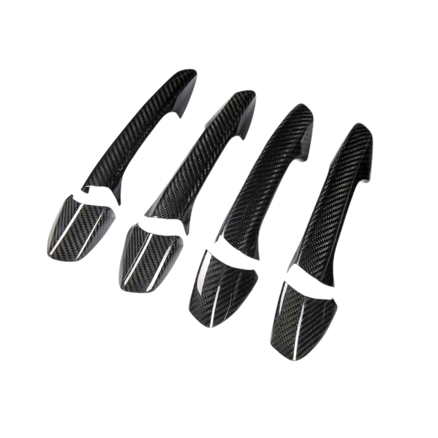 Carbon Fiber Door Handle Covers for Mercedes-Benz W176, W246, W204, W207, W212, W221, W156, X204, W117, W218, GL, GLS, W166, R172, SL, QX30