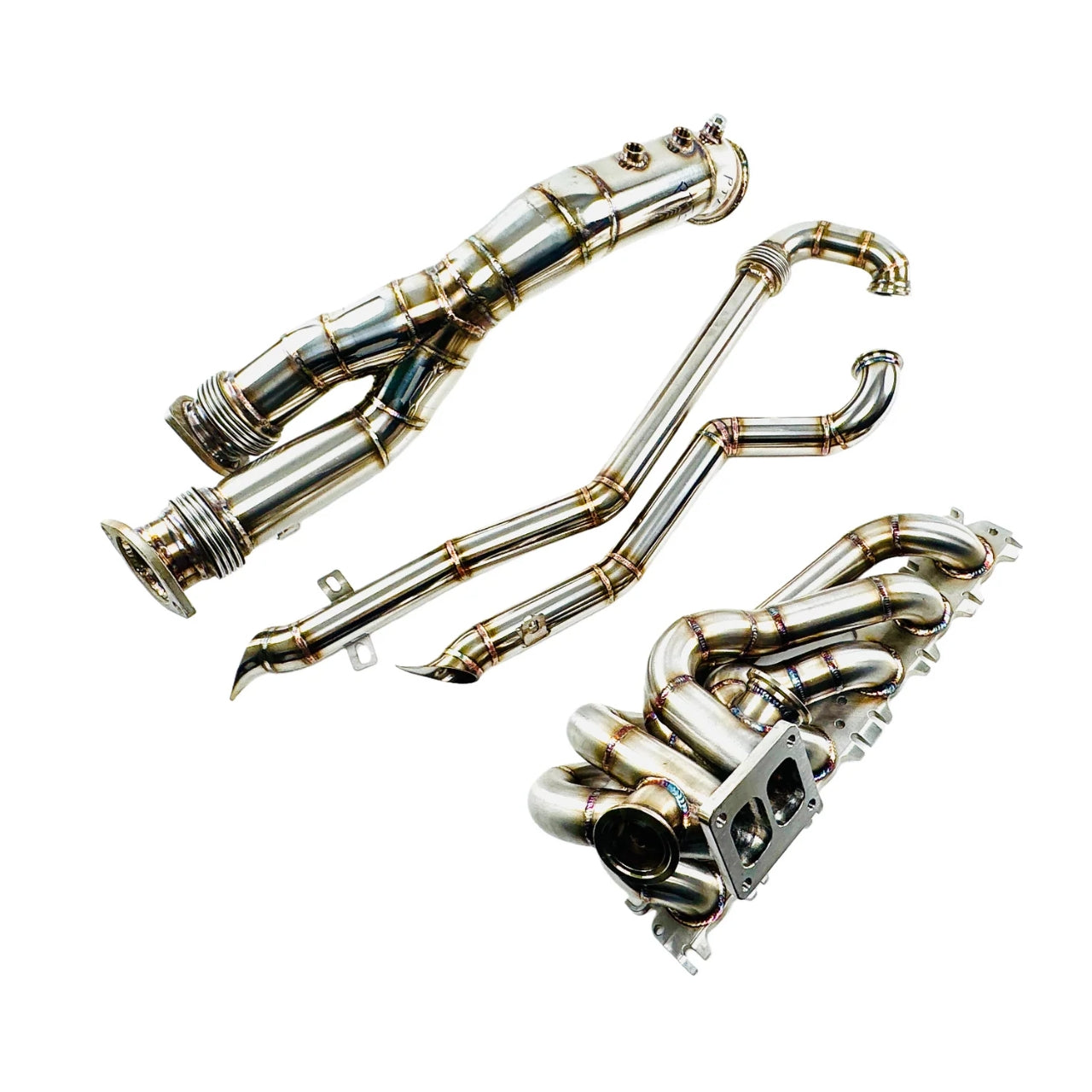 304 Stainless Steel S58 Turbo Manifold & Downpipe Kit — BMW M2 (G87) / M3 (G80) / M4 (G82) (2021–2023)