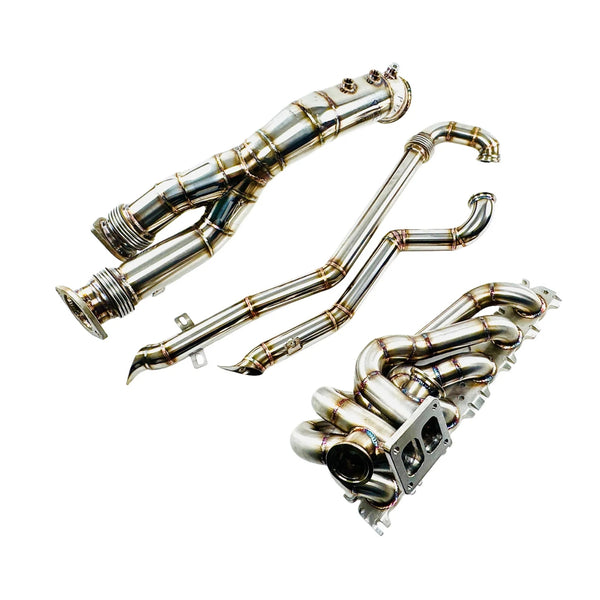 304 Stainless Steel S58 Turbo Manifold & Downpipe Kit — BMW M2 (G87) / M3 (G80) / M4 (G82) (2021–2023)