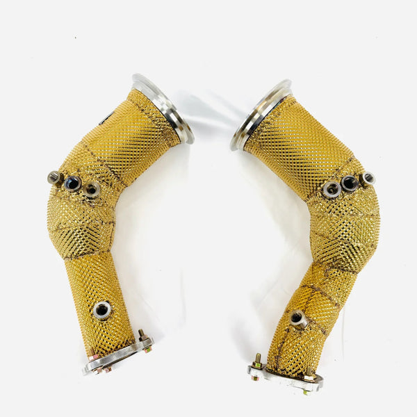 Stainless Steel Performance Downpipes — Audi RS4 / RS5 (B9/B9.5) (2018–2024)