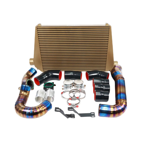 Titanium Intercooler & Charge Pipe Upgrade Kit — Audi S4 (B9) / S5 (B9) / SQ5 (B9) / A6 (C8) / A7 (C8) 3.0T (2018–2019)