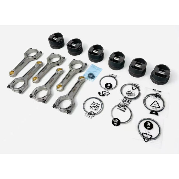 Forged Aluminum Pistons & Connecting Rods Kit — BMW B58 Gen 1 (2016–2019)