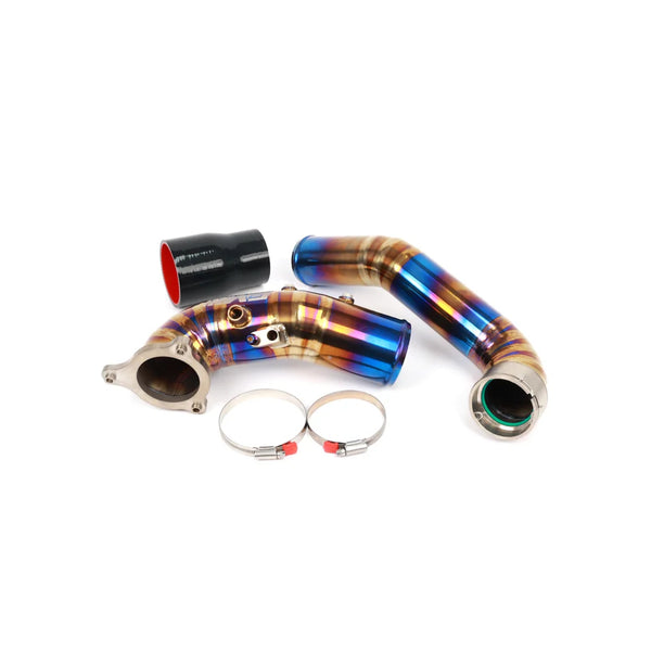 Titanium Turbo Charge Pipe Upgrade Kit — BMW B58 F20/F21/F22/F23/F30/F31/F34/F32/F33 3.0T (2016–2019)