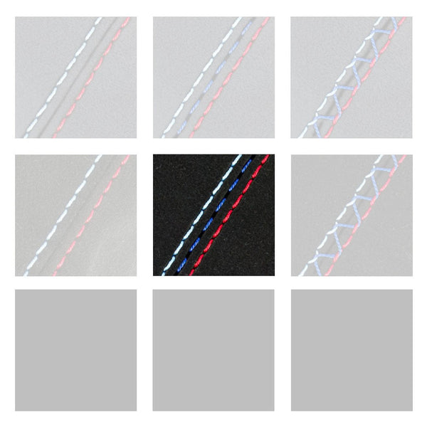 BFI SMG Shift Boot for BMW 5 Series E60 / E61 (2004–2010) - Black Alcantara / Motorsport Linear Stitch