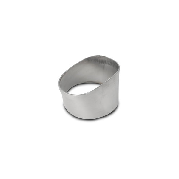 Vibrant Performance Stainless Steel Turbo Outlet Flange for 90mm x 55mm Oval to 3" (76mm) Round Transition Weld Adapter