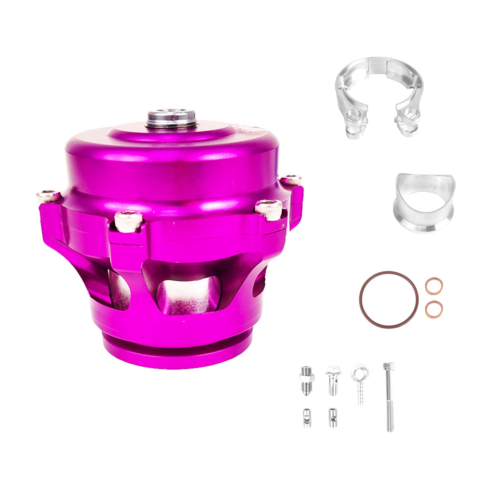EM 50mm CNC Aluminum Blow-Off Valve — Universal Turbo Fit (2013–2024)