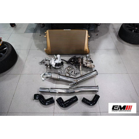 K04 Turbo Kit with Intercooler, Air Intake & Downpipe — VW Golf GTI / Golf R (MK5/MK6) / Audi A3 / S3 / TT / TTS (8P/8J) (2006–2016)
