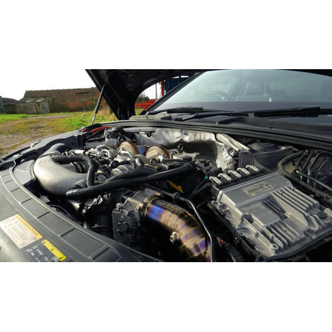 Titanium Air-to-Water Intercooler System & Heat Exchanger Kit — Audi RS4 (B9) / RS5 (B9) 2.9T (2018–2025)