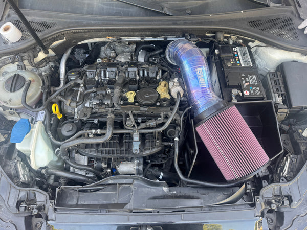 4'' TITANIUM AIR INTAKE KIT FOR EA888.3 - Performance Data