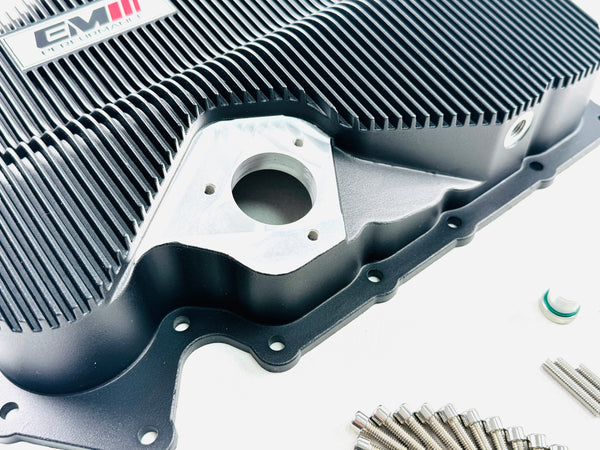 CNC Aluminum Oil Pan Upgrade — Volkswagen Golf GTI / Golf R (MK7/MK7.5) & Audi S3 / A3 (8V) (2013–2021)