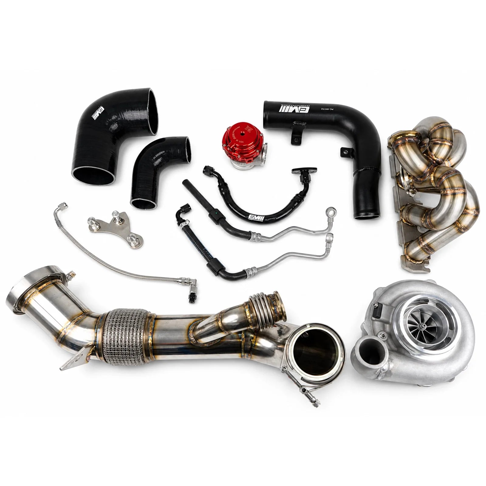 EM EWG Full Frame Turbo Kit — Volkswagen Golf GTI (MK5) / Golf R (MK6) / Scirocco R / Audi S3 (8P) (2005–2017)