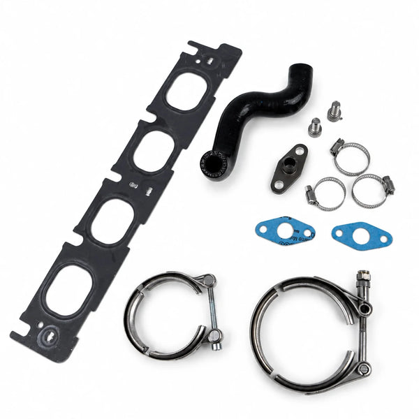 Stainless Steel EWG Full Frame Turbo Kit — VW Golf GTI / Golf R (MK6) / Audi A3 / S3 (8P) (2006–2014) for VW Golf MK7 / 7.5 & Audi A3 S3 8V (EA888.3)