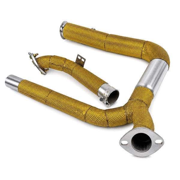 Stainless Steel Performance Downpipe — Porsche 718 Cayman / Boxster (982) (2016–2024)