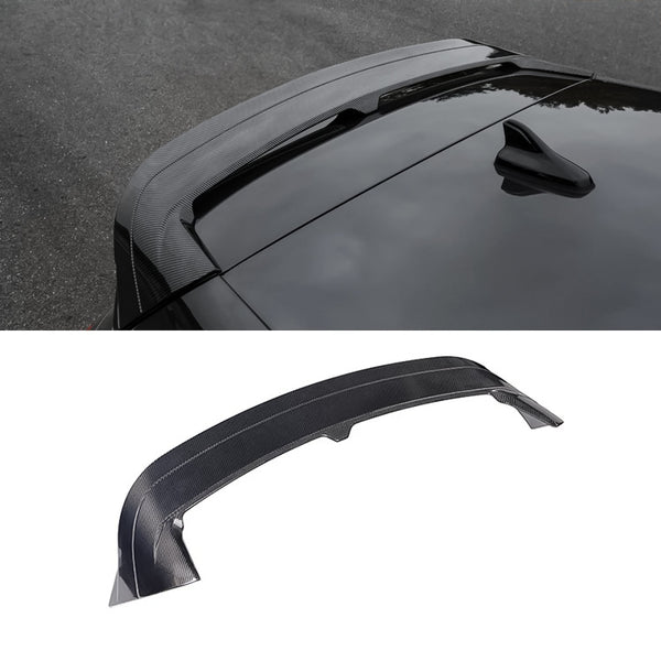 Carbon Fiber Rear Spoiler Wing for Volkswagen Golf GTI/R MK8 (2022–2024)