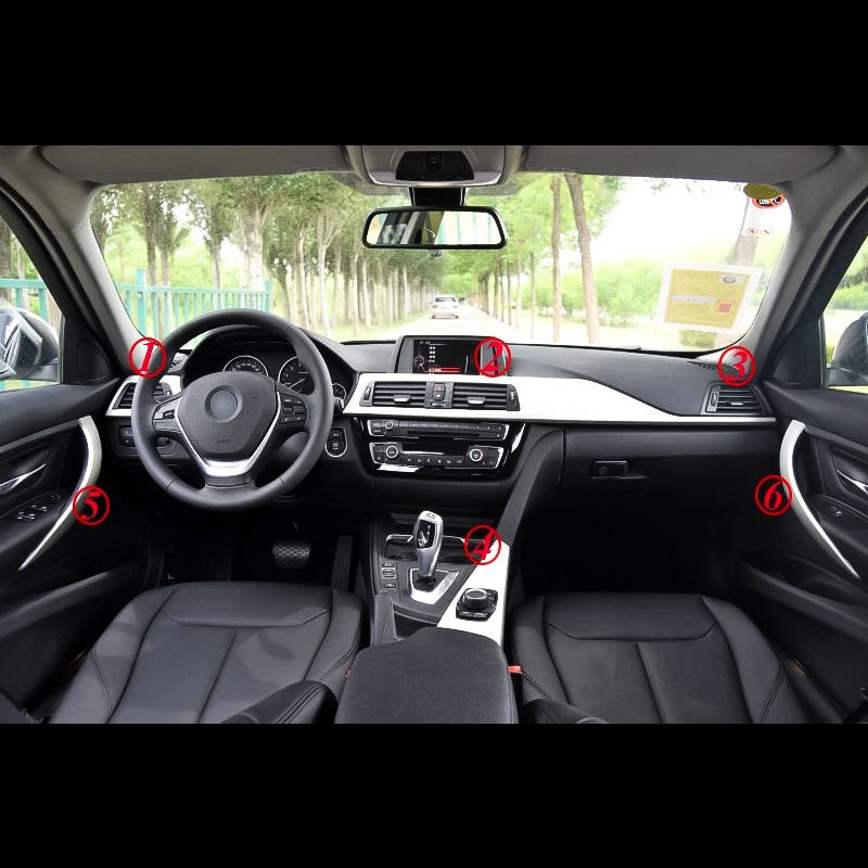 Carbon Fiber Interior Trim Kit for BMW 3 Series / 4 Series F30 / F32 / F34 / F36 (2013-2018) LHD