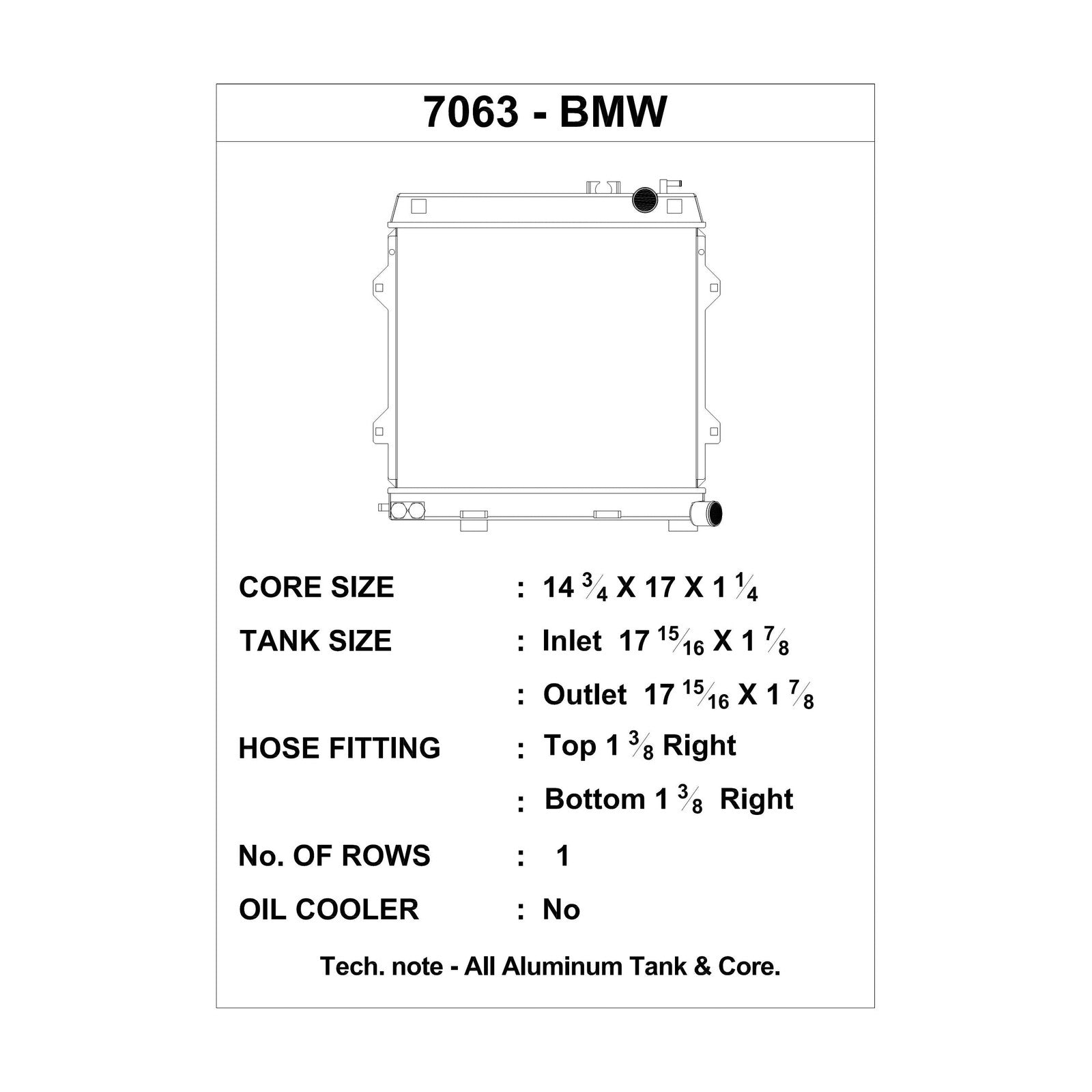 CSF Race Radiator for BMW E30 M3