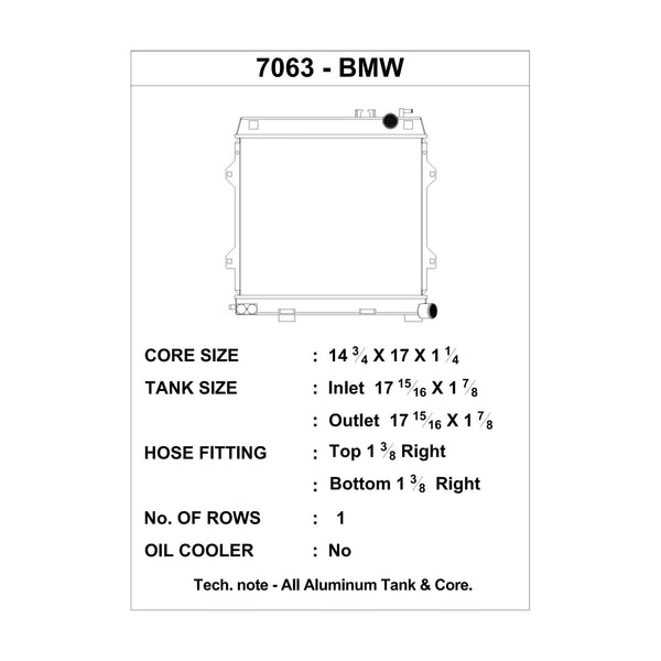 CSF Race Radiator for BMW E30 M3